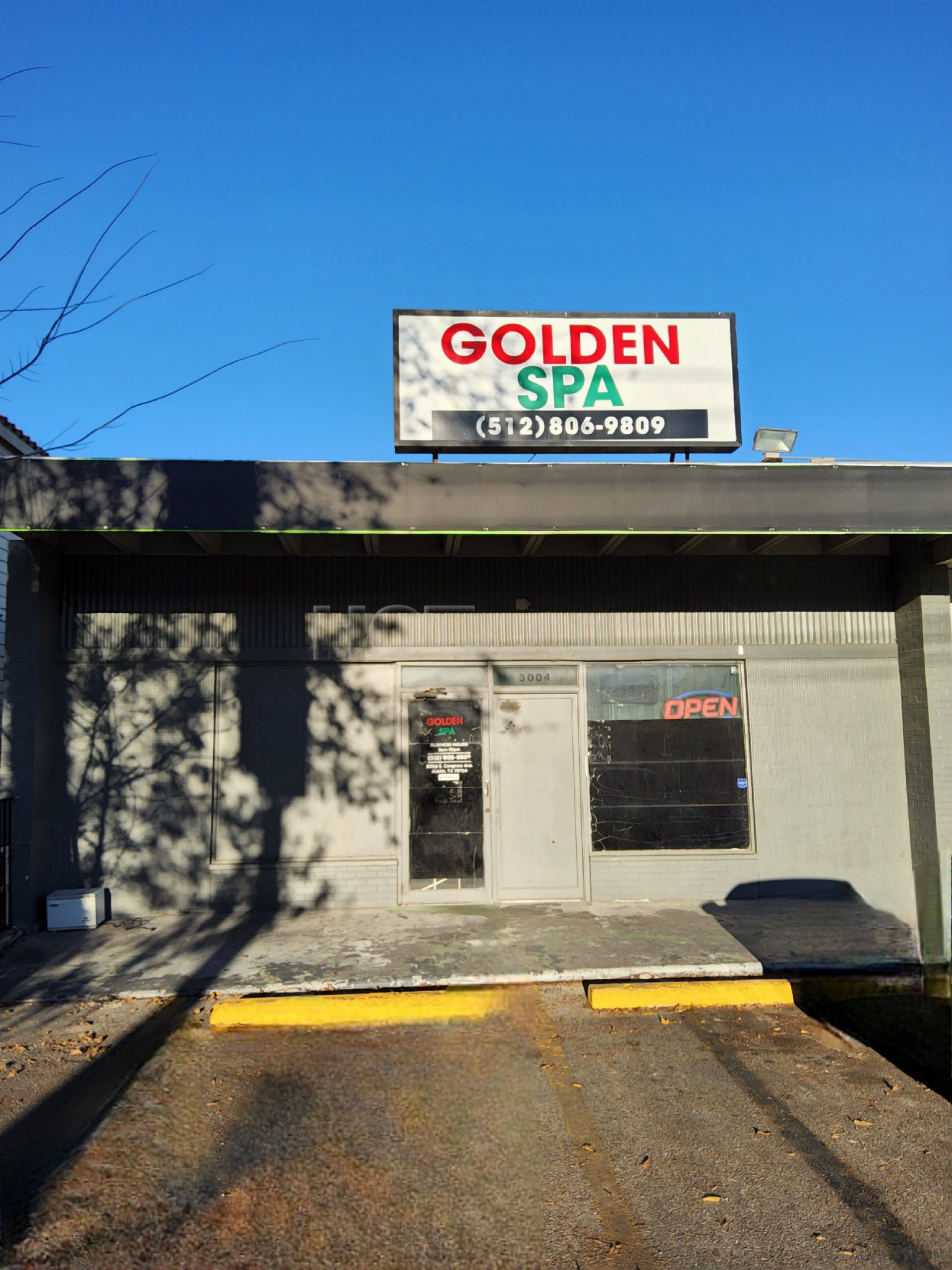 Austin, Texas Golden Spa