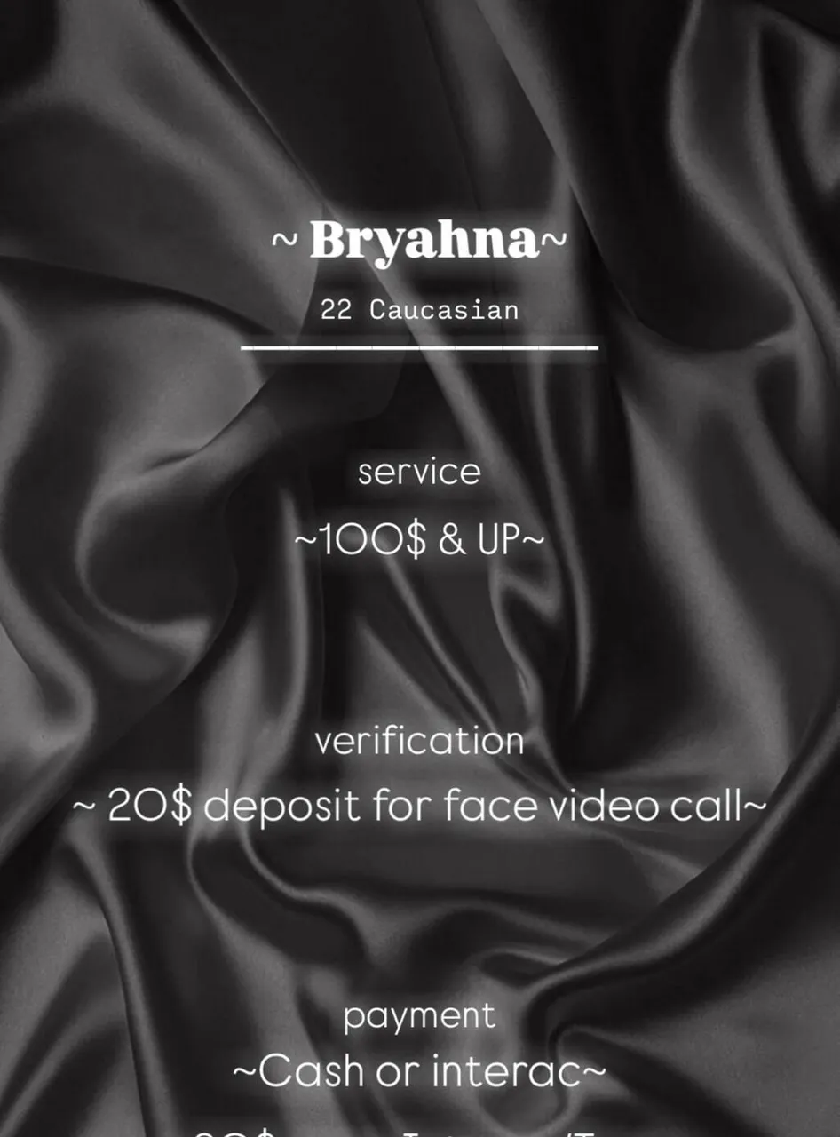 Escorts Brampton, Ontario Bryahna