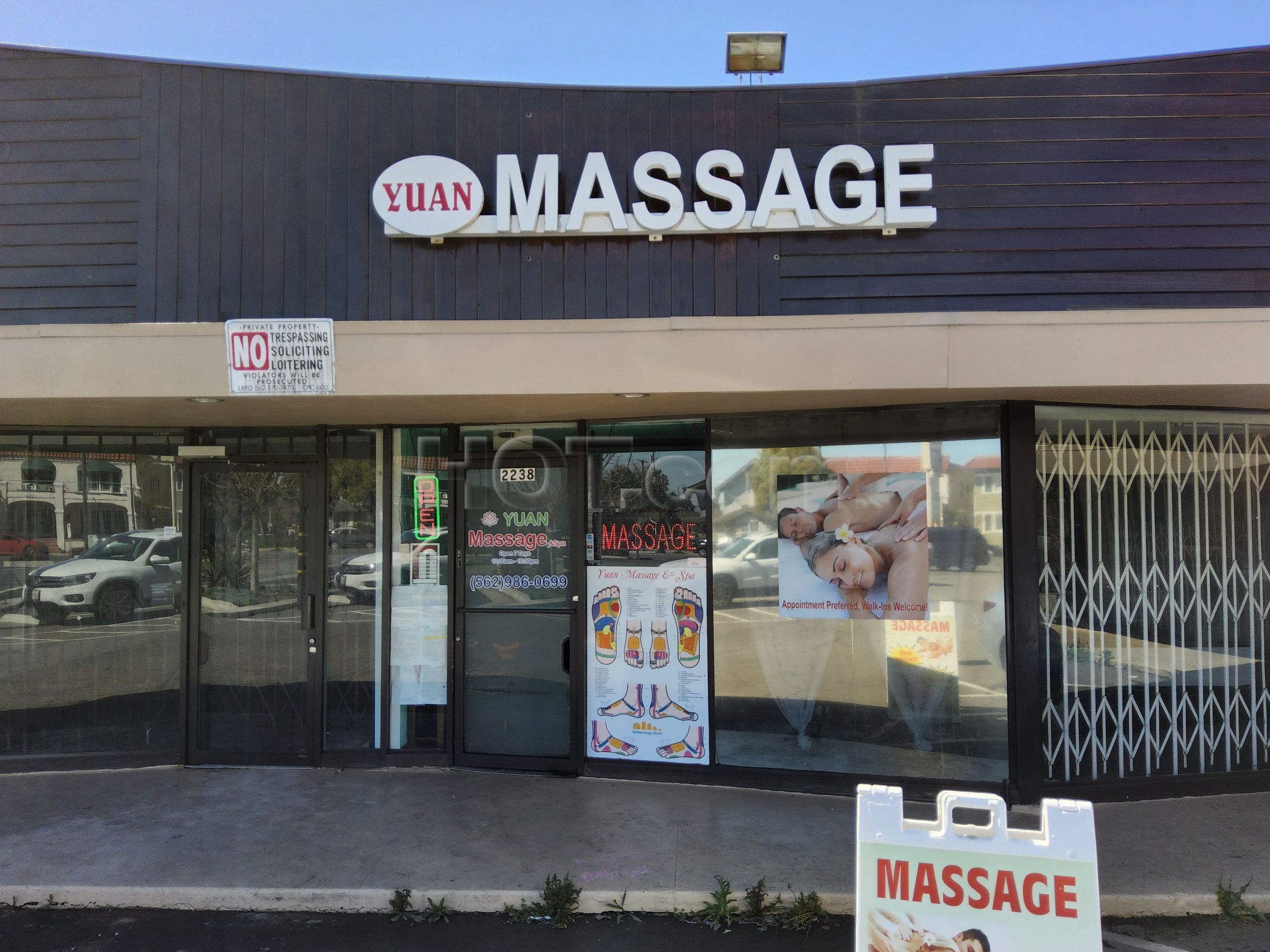 Long Beach, California Yuan Massage & Spa