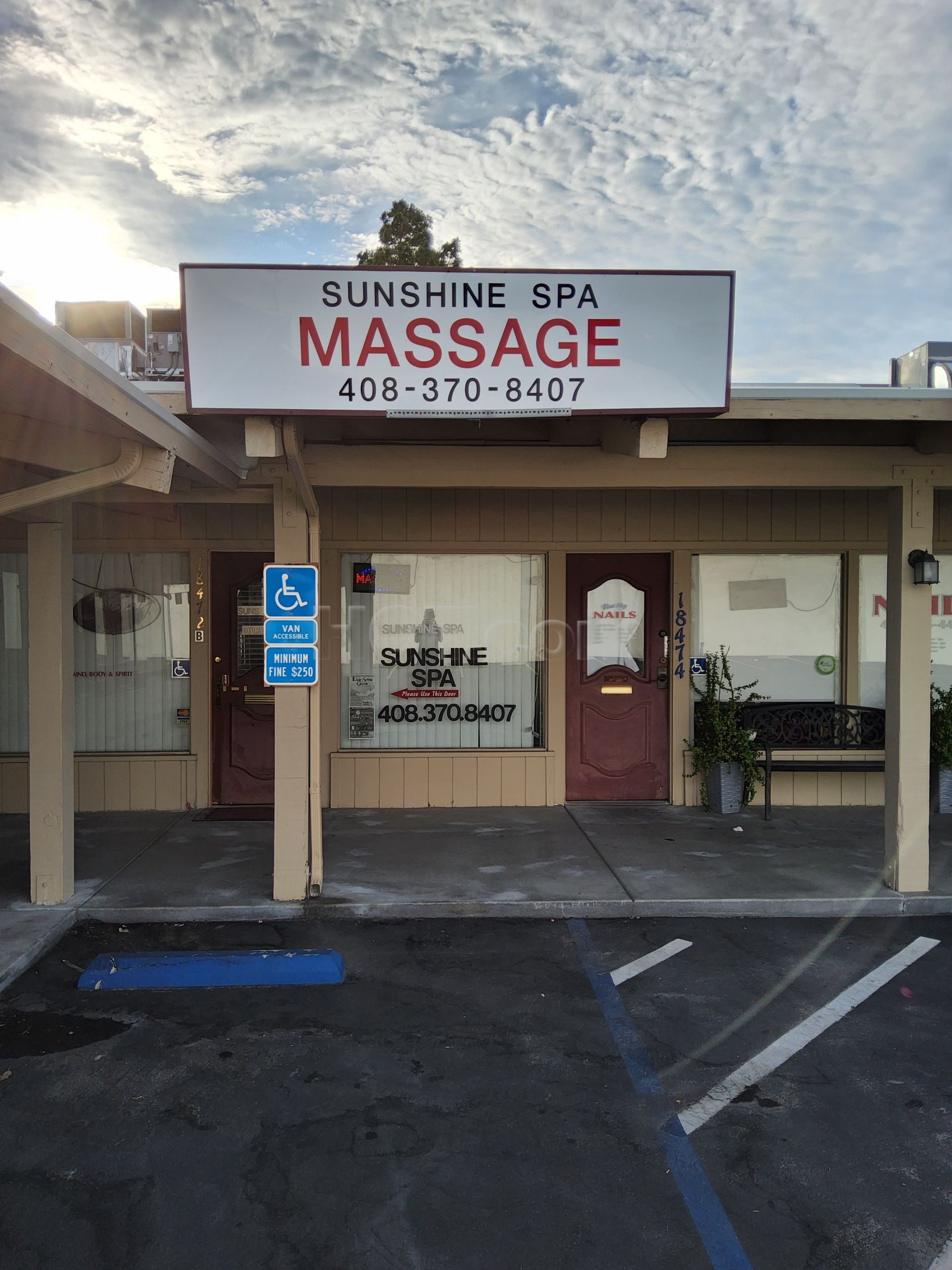 Saratoga, California Sunshine Spa