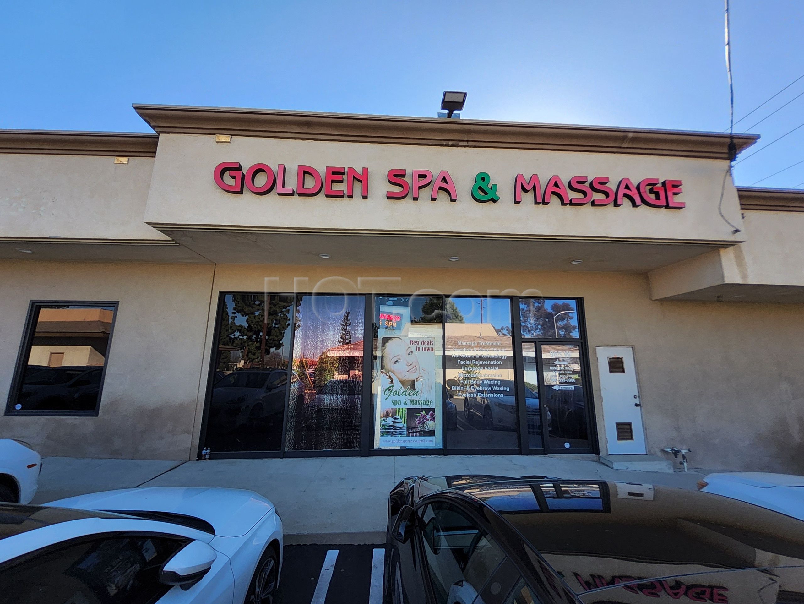 Claremont, California Golden Spa