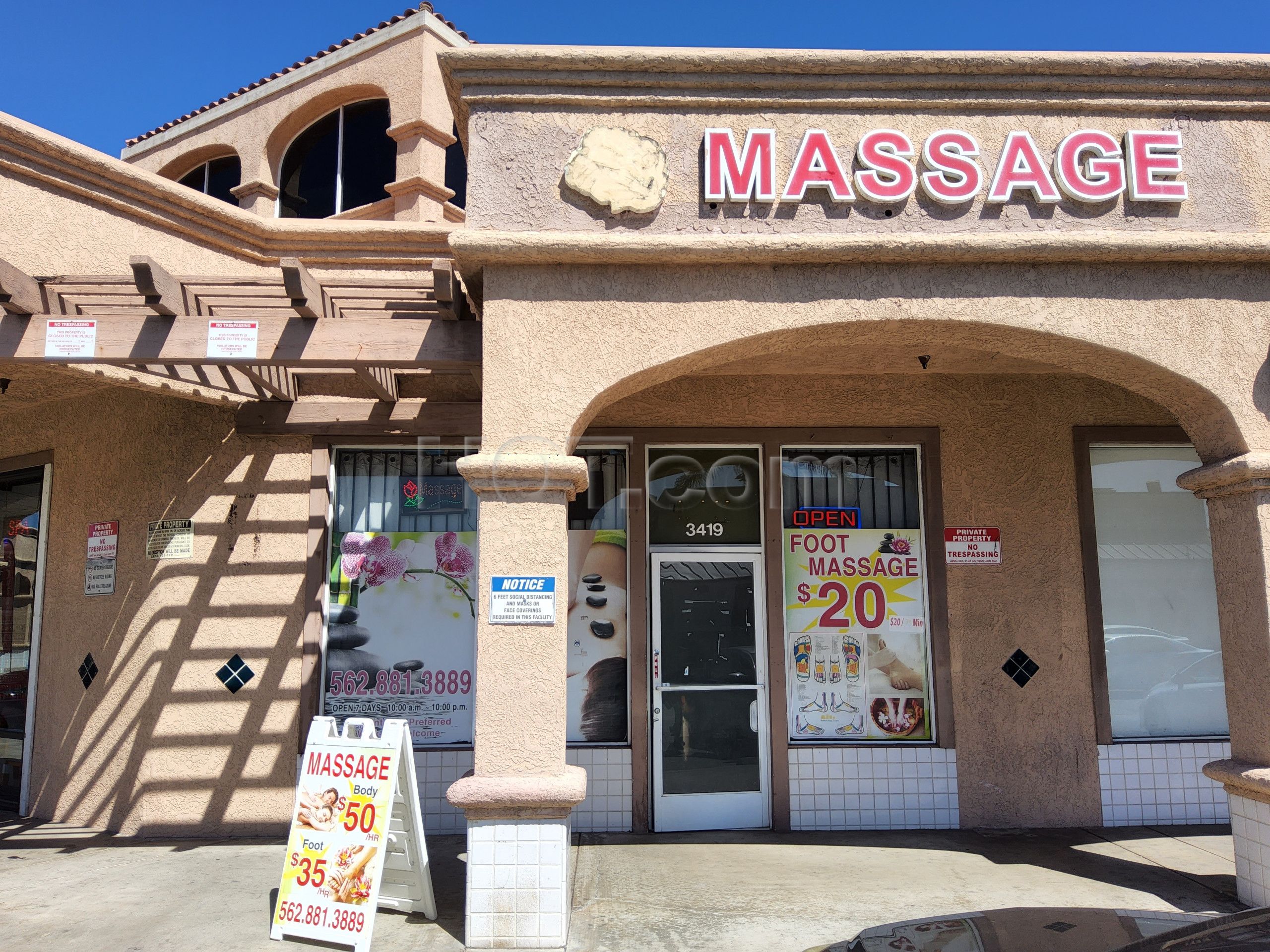 Long Beach, California Rose Massage