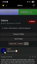 Escorts Fredericton, New Brunswick Sakura