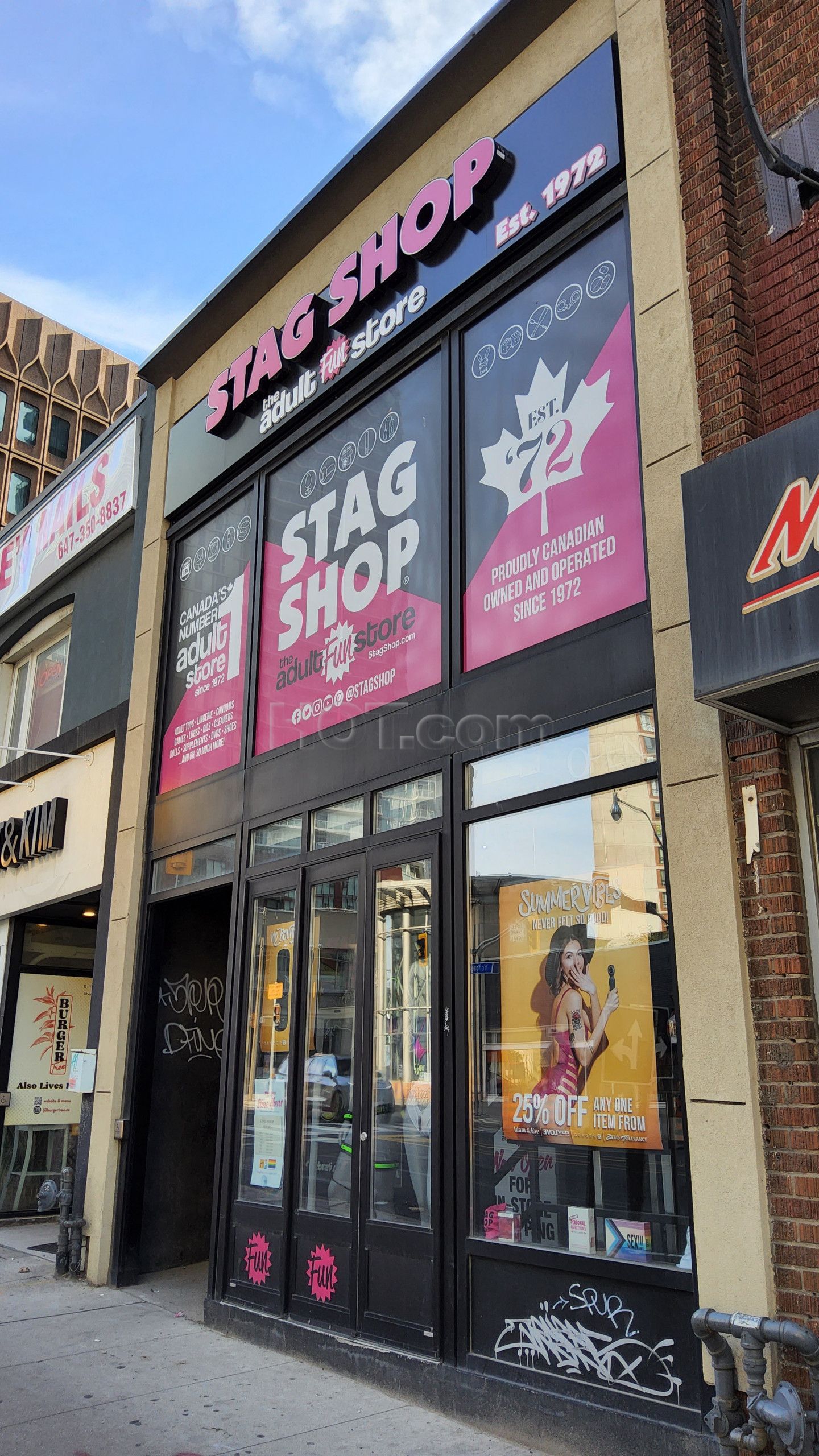 Toronto, Ontario Stag Shop - The Adult Fun Sex Store