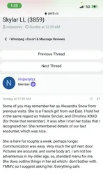 Escorts Winnipeg, Manitoba Skylar