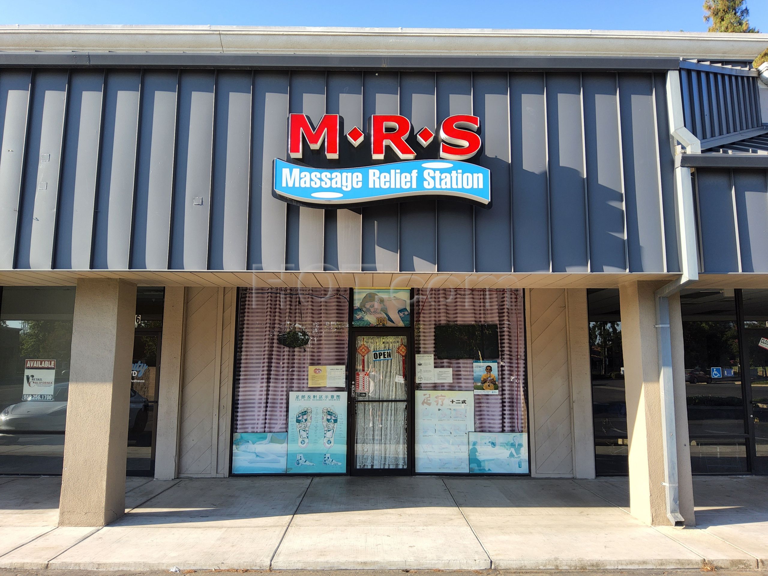Fresno, California M.r.s Massage Relief Station