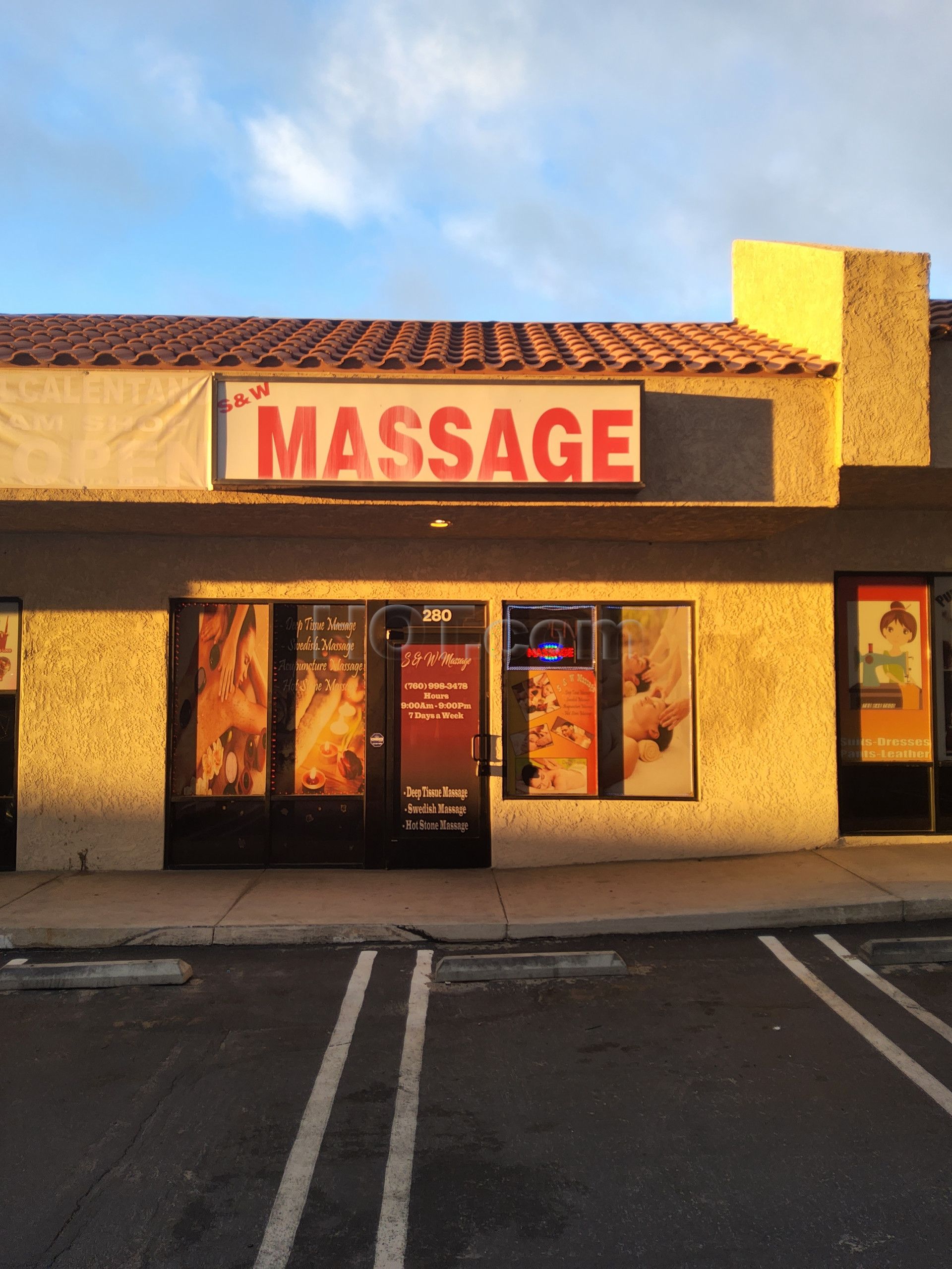 Hesperia, California S&W Massage