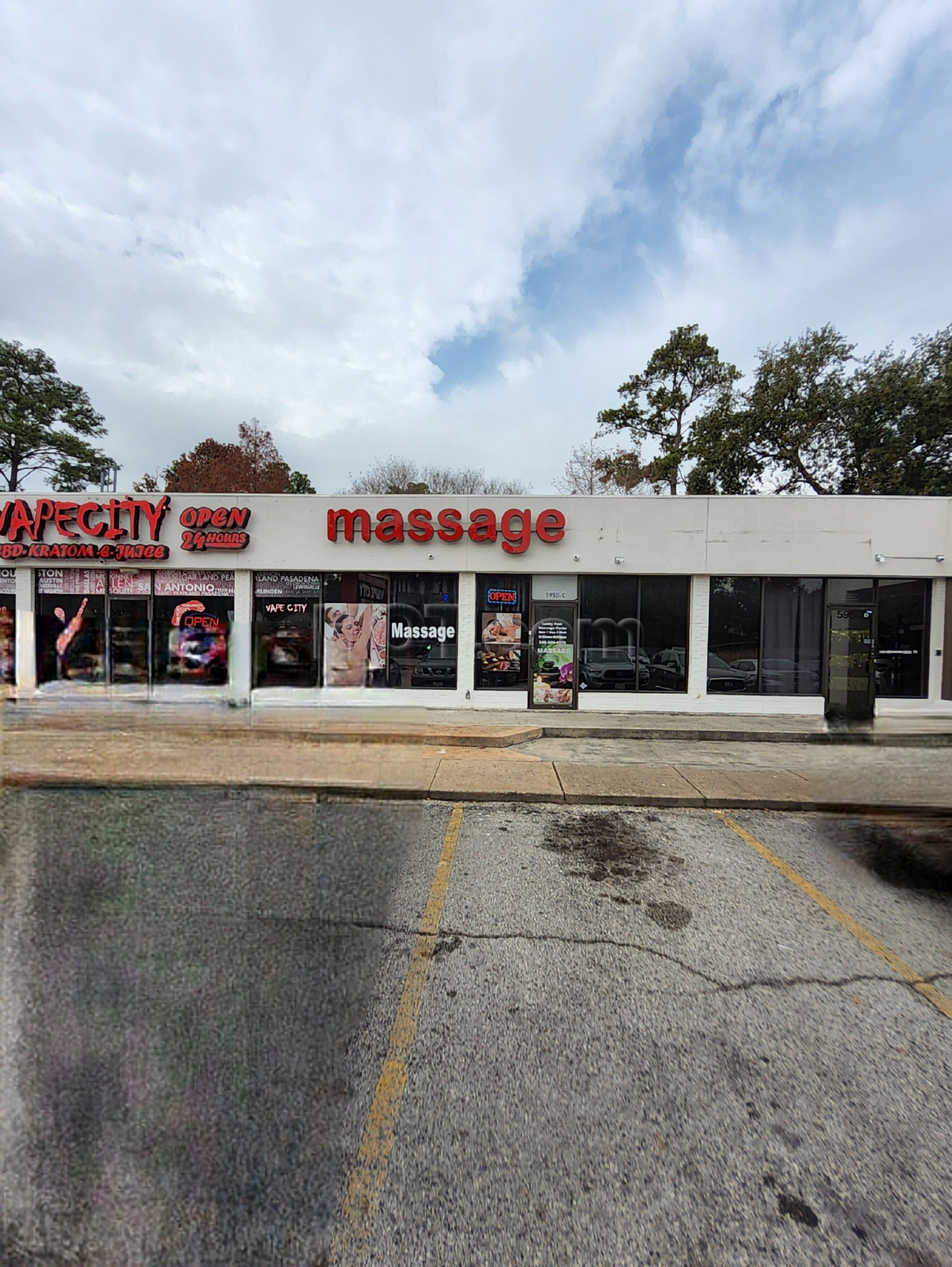 Houston, Texas Lucky Massage Parlor