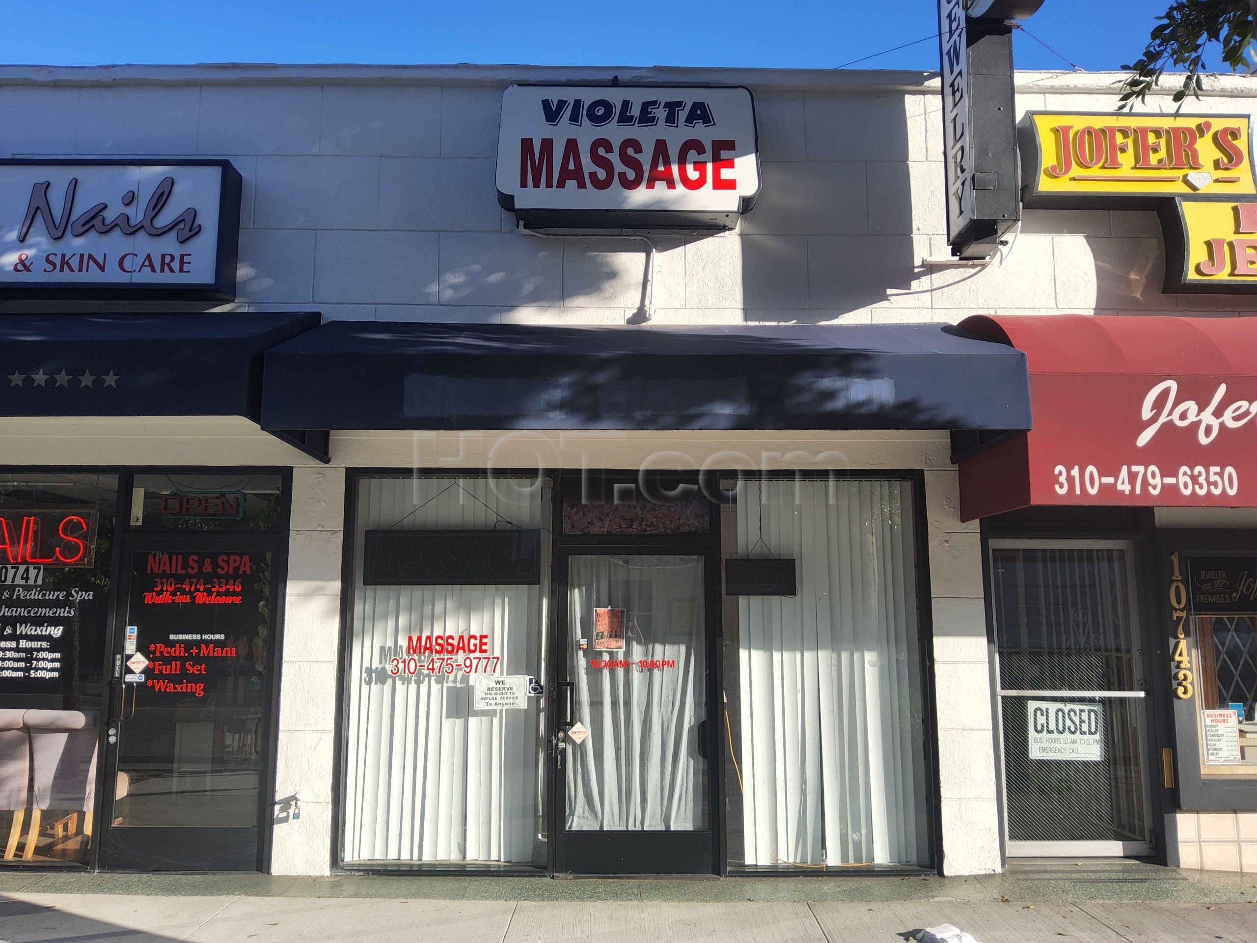 Los Angeles, California Violeta Massage