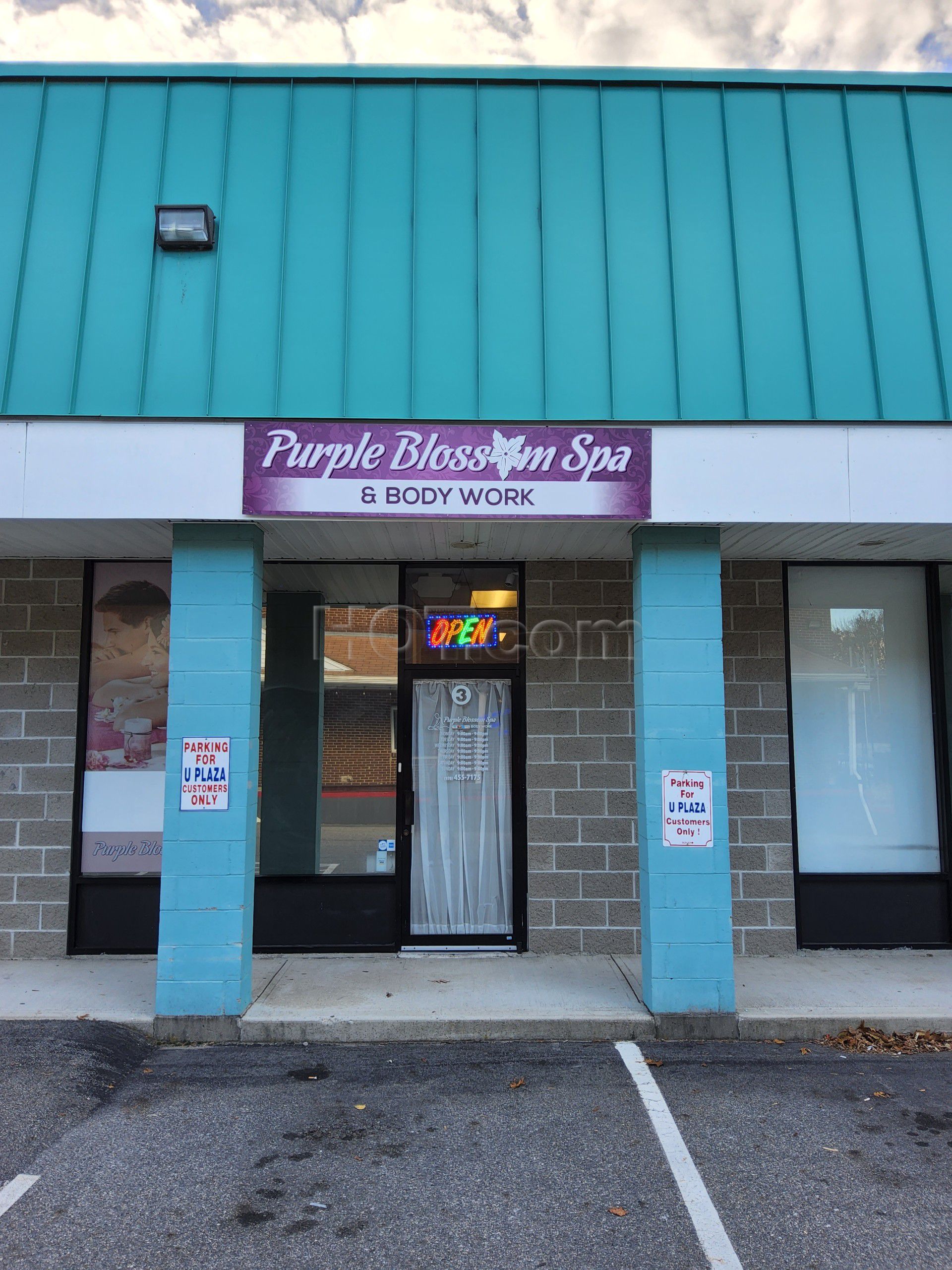 Lowell, Massachusetts Purple Blossom Spa and Body Works