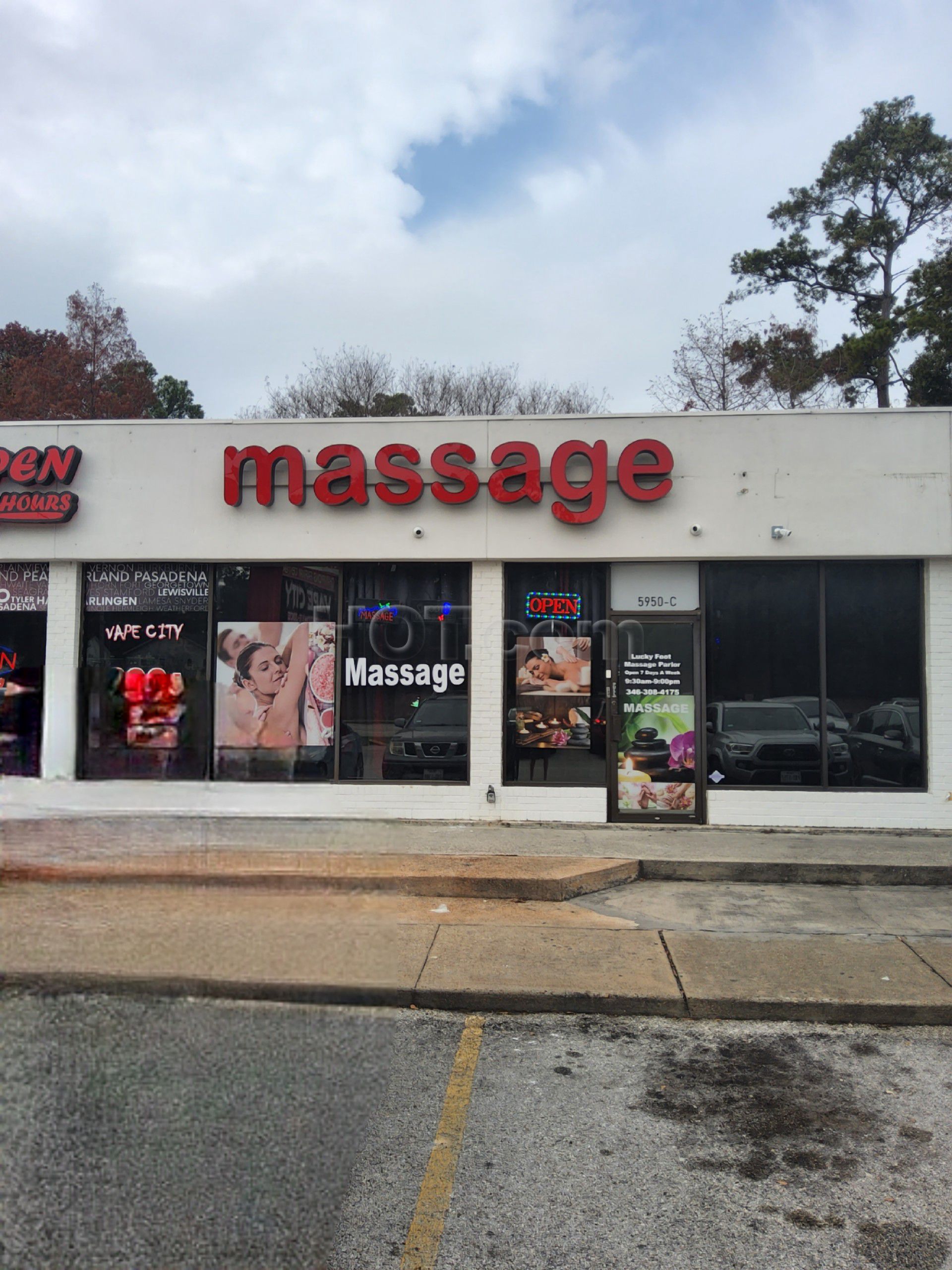 Houston, Texas Lucky Massage Parlor