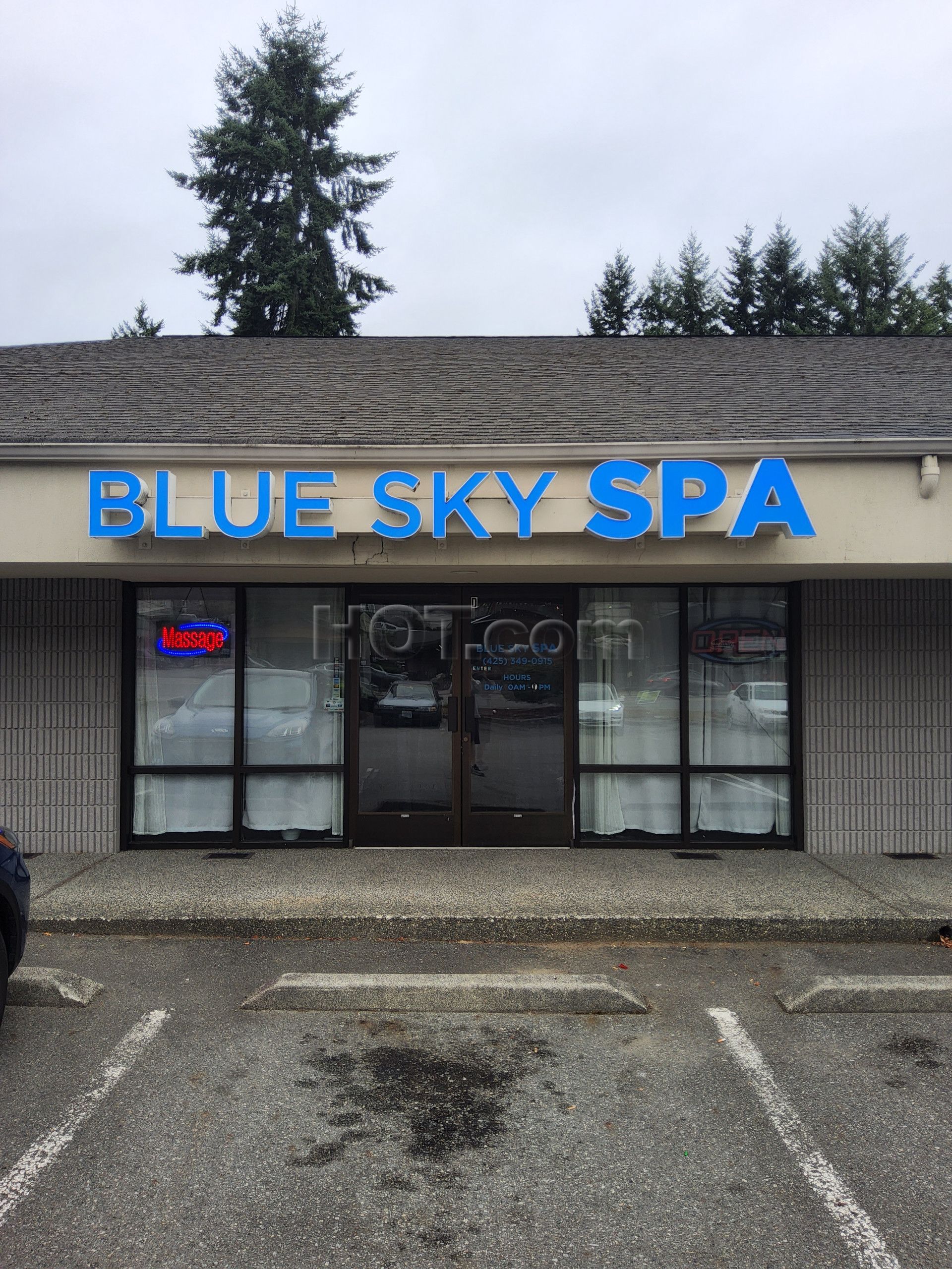 Everett, Washington Blue Sky Spa