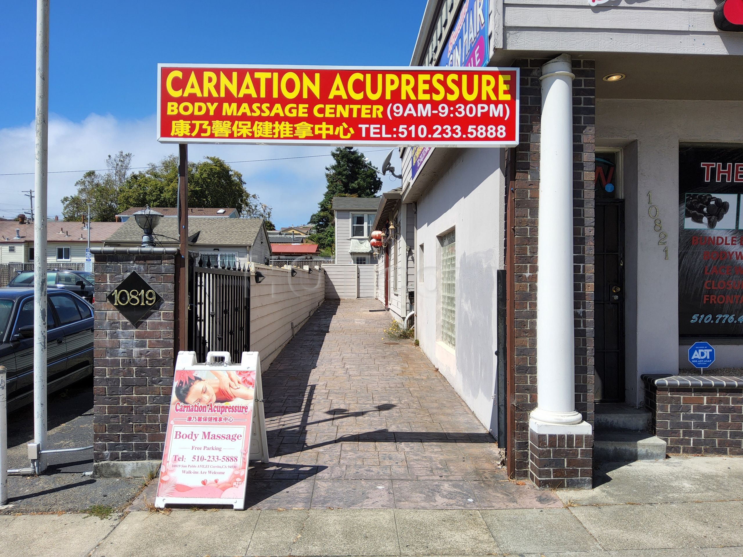 El Cerrito, California Carnation Acupressure