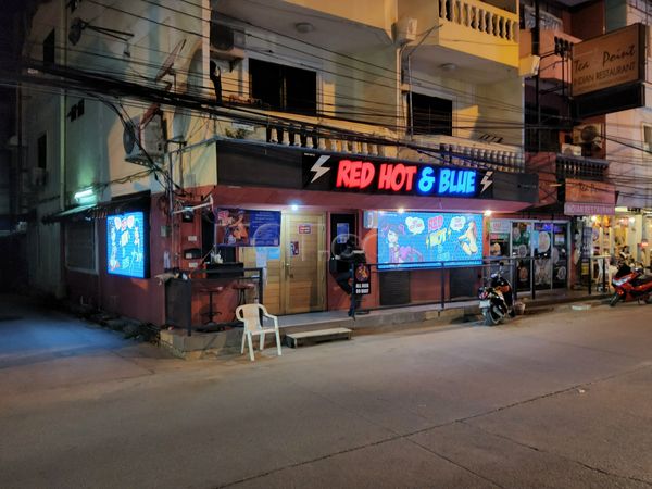 Bordello / Brothel Bar / Brothels - Prive Pattaya, Thailand Red Hot & Blue