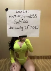 Escorts Brampton, Ontario Sabrina