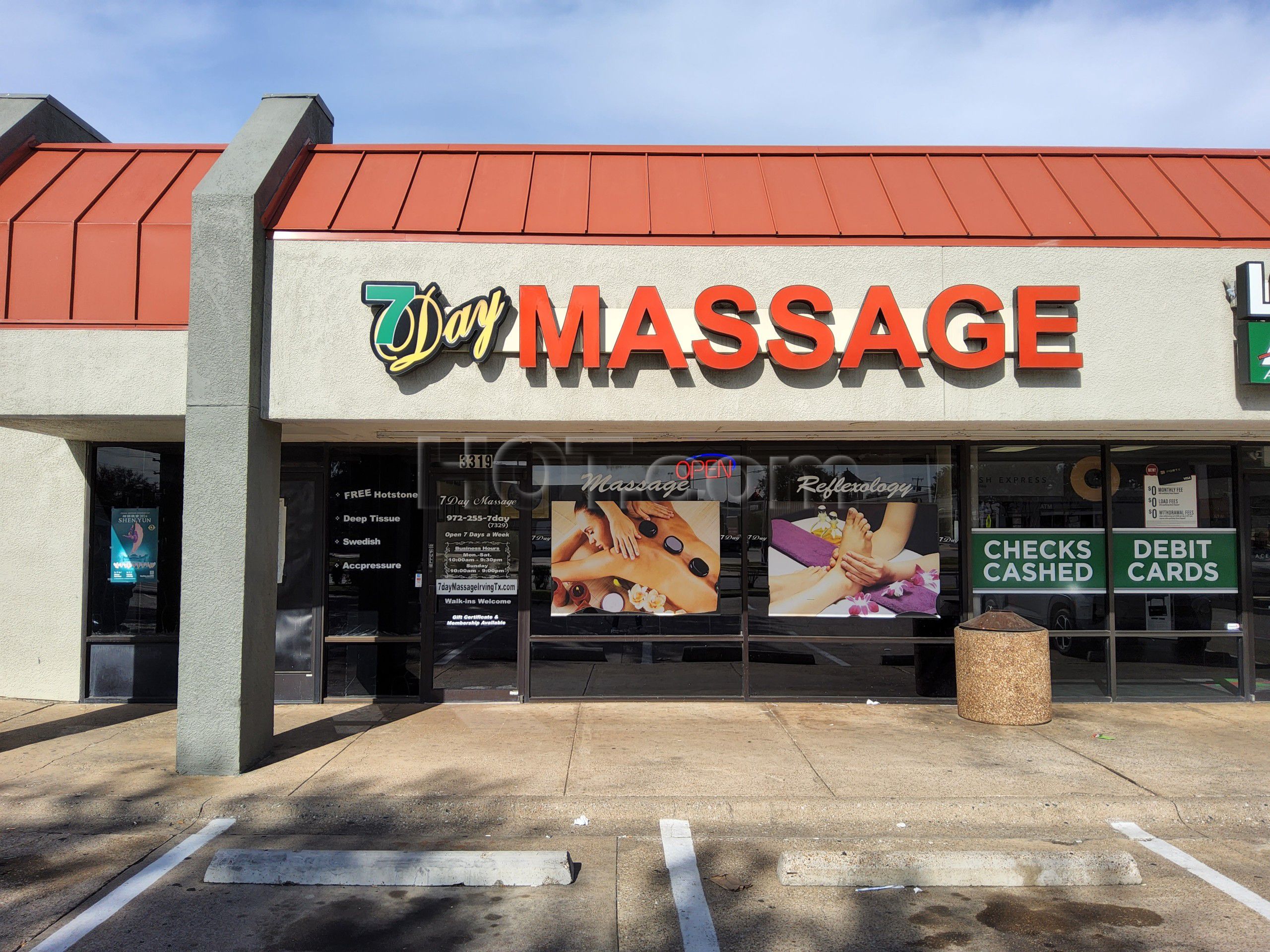 Irving, Texas 7 Day Massage