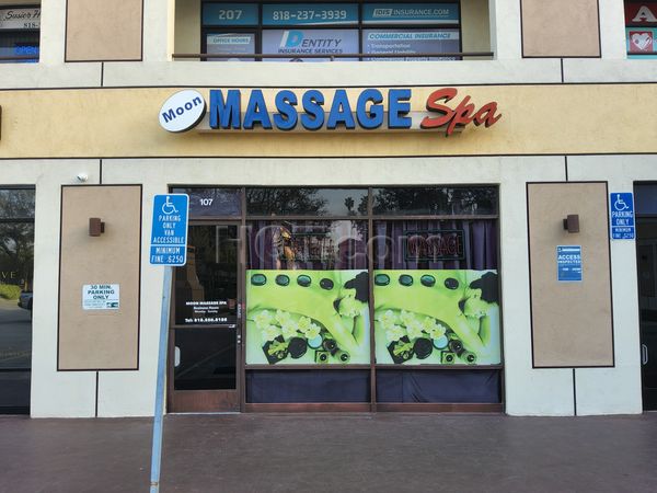 Massage Parlors Glendale, California Moon Massage Spa